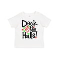 thumbnail image 1 of Inktastic Deck the Halls Christmas Ornament Boys or Girls Toddler T-Shirt, 1 of 5