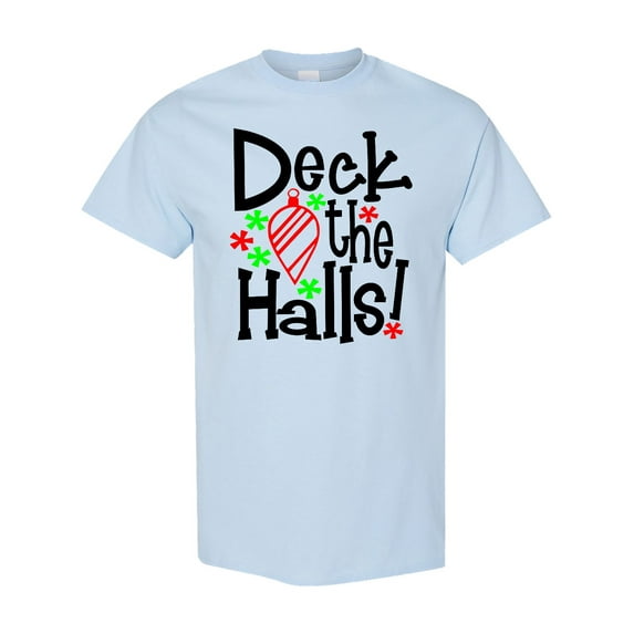 Inktastic Deck the Halls Christmas Ornament T-Shirt
