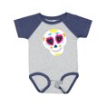 thumbnail image 1 of Inktastic Decorated Skull Boys or Girls Baby Bodysuit, 1 of 5