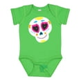 thumbnail image 1 of Inktastic Decorated Skull Boys or Girls Baby Bodysuit, 1 of 5
