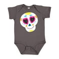 thumbnail image 1 of Inktastic Decorated Skull Boys or Girls Baby Bodysuit, 1 of 5