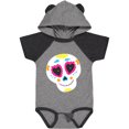 thumbnail image 1 of Inktastic Decorated Skull Boys or Girls Baby Bodysuit, 1 of 5