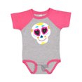 thumbnail image 1 of Inktastic Decorated Skull Boys or Girls Baby Bodysuit, 1 of 5