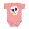 thumbnail image 1 of Inktastic Decorated Skull Boys or Girls Baby Bodysuit, 1 of 5