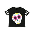 thumbnail image 1 of Inktastic Decorated Skull Boys or Girls Toddler T-Shirt, 1 of 5