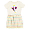 thumbnail image 1 of Inktastic Decorated Skull Girls Toddler Dress, 1 of 5