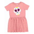 thumbnail image 1 of Inktastic Decorated Skull Girls Toddler Dress, 1 of 5