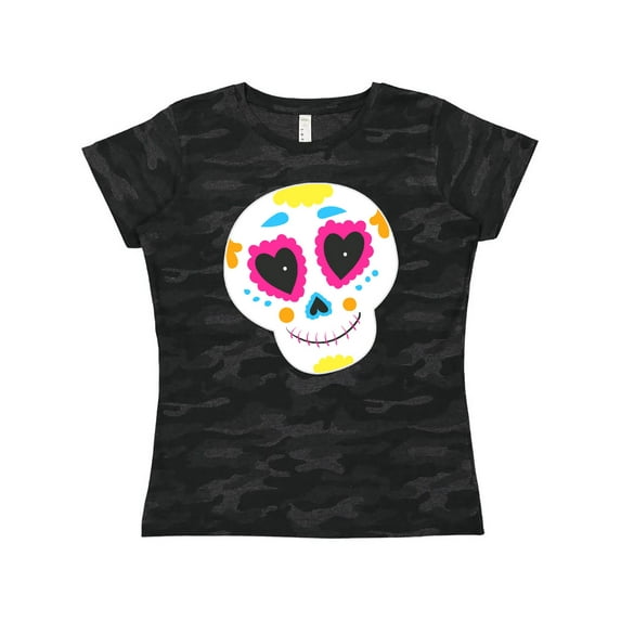 Inktastic Decorated Skull Women's T-Shirt