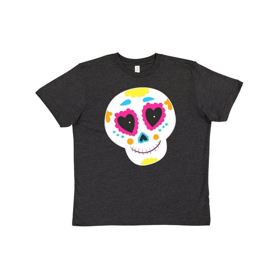 Inktastic Decorated Skull Youth T-Shirt