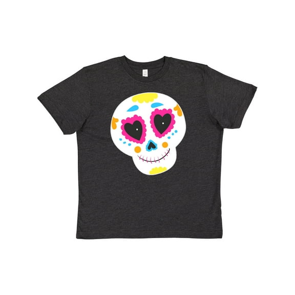 Inktastic Decorated Skull Youth T-Shirt