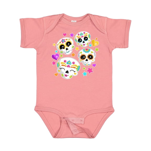 Inktastic Decorative Skull Party for Day of the Dead Boys or Girls Baby Bodysuit