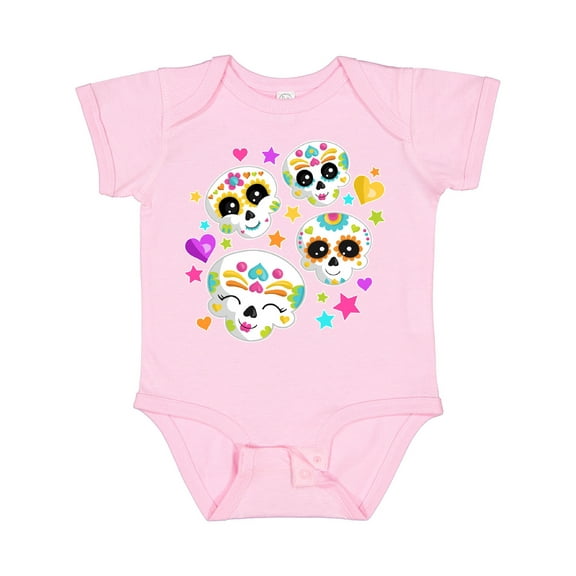 Inktastic Decorative Skull Party for Day of the Dead Boys or Girls Baby Bodysuit