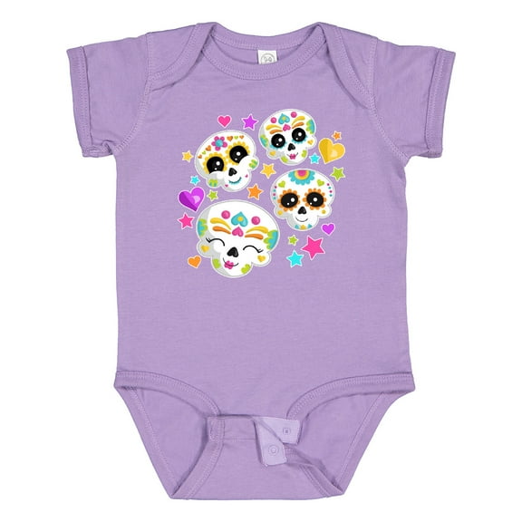 Inktastic Decorative Skull Party for Day of the Dead Boys or Girls Baby Bodysuit