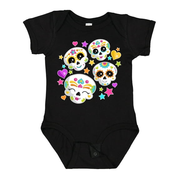 Inktastic Decorative Skull Party for Day of the Dead Boys or Girls Baby Bodysuit