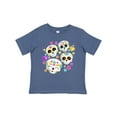 thumbnail image 1 of Inktastic Decorative Skull Party for Day of the Dead Boys or Girls Baby T-Shirt, 1 of 5