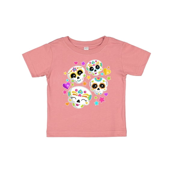 Inktastic Decorative Skull Party for Day of the Dead Boys or Girls Baby T-Shirt