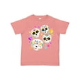 thumbnail image 1 of Inktastic Decorative Skull Party for Day of the Dead Boys or Girls Toddler T-Shirt, 1 of 5