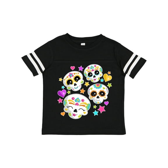 Inktastic Decorative Skull Party for Day of the Dead Boys or Girls Toddler T-Shirt