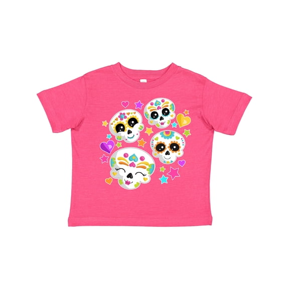 Inktastic Decorative Skull Party for Day of the Dead Boys or Girls Toddler T-Shirt
