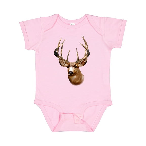 Inktastic Deer Head Hunter Boys or Girls Baby Bodysuit
