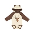 thumbnail image 1 of Inktastic Deer Head Hunter Boys or Girls Long Sleeve Baby Bodysuit, 1 of 5