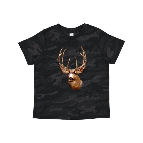 Inktastic Deer Head Hunter Boys or Girls Toddler T-Shirt
