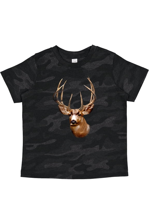 Deer Head Hunter Boys or Girls Toddler T-Shirt
