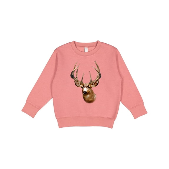 Inktastic Deer Head Hunter Toddler Sweatshirt