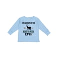 thumbnail image 1 of Inktastic Deer Hunting Grandpa Best Hunter Ever Boys Long Sleeve Toddler T-Shirt, 1 of 5