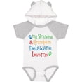thumbnail image 1 of Inktastic Delaware Grandma Grandpa Love Me Boys or Girls Baby Bodysuit, 1 of 5