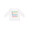 thumbnail image 1 of Inktastic Delaware Grandma Grandpa Love Me Boys or Girls Long Sleeve Toddler T-Shirt, 1 of 5