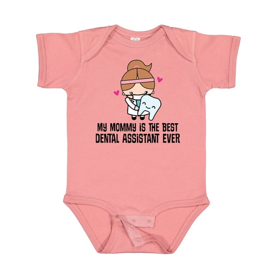 Inktastic Dental Assistant Mommy Girls Baby Bodysuit