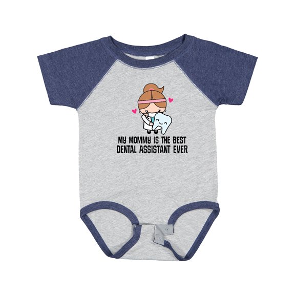 Inktastic Dental Assistant Mommy Girls Baby Bodysuit