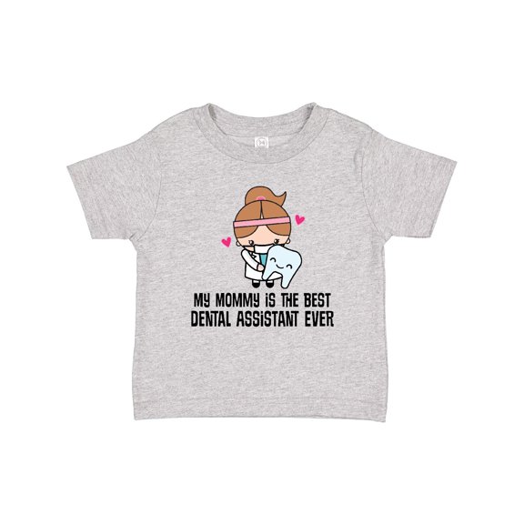 Inktastic Dental Assistant Mommy Girls Baby T-Shirt