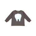 thumbnail image 1 of Inktastic Dentist Big Tooth Boys or Girls Long Sleeve Toddler T-Shirt, 1 of 5