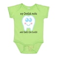 thumbnail image 1 of Inktastic Dentist Rocks Tooth Boys or Girls Baby Bodysuit, 1 of 5