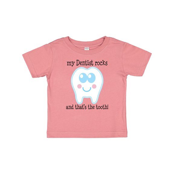 Inktastic Dentist Rocks Tooth Boys or Girls Baby T-Shirt