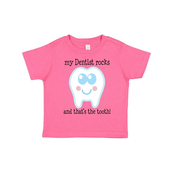 Inktastic Dentist Rocks Tooth Boys or Girls Toddler T-Shirt