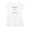 thumbnail image 1 of Inktastic Dentist Rocks Tooth Girls Baby Dress, 1 of 5
