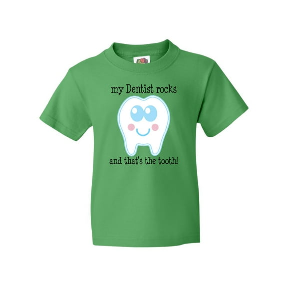 Inktastic Dentist Rocks Tooth Youth T-Shirt
