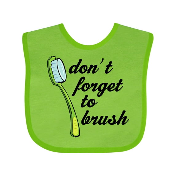 Inktastic Dentist Toothbrush Dental Hygienist Boys or Girls Baby Bib