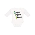 thumbnail image 1 of Inktastic Dentist Toothbrush Dental Hygienist Boys or Girls Long Sleeve Baby Bodysuit, 1 of 5