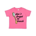 thumbnail image 1 of Inktastic Dentist Toothbrush Dental Hygienist Boys or Girls Toddler T-Shirt, 1 of 5