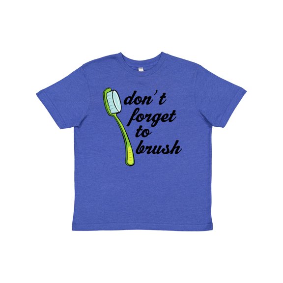 Inktastic Dentist Toothbrush Dental Hygienist Youth T-Shirt