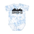 thumbnail image 1 of Inktastic Denver Colorado City Skyline Boys or Girls Baby Bodysuit, 1 of 5