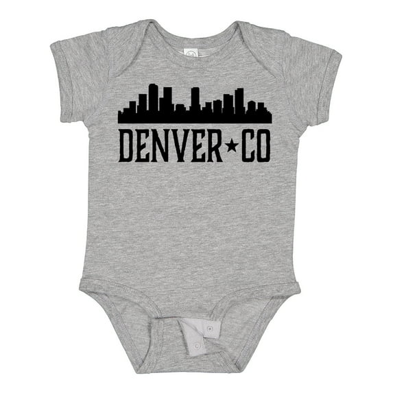Inktastic Denver Colorado City Skyline Boys or Girls Baby Bodysuit