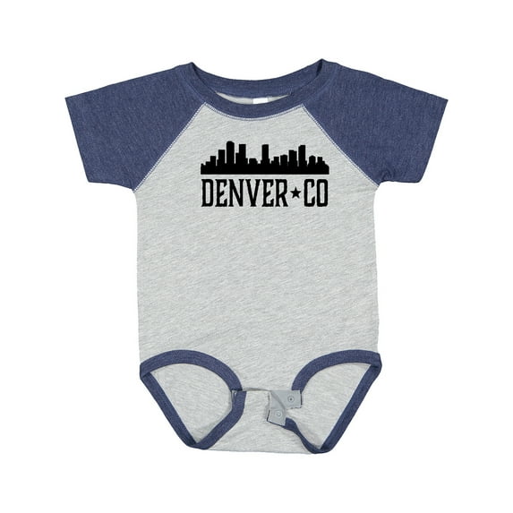 Inktastic Denver Colorado City Skyline Boys or Girls Baby Bodysuit