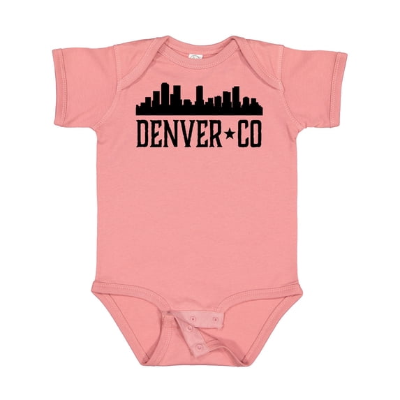 Inktastic Denver Colorado City Skyline Boys or Girls Baby Bodysuit