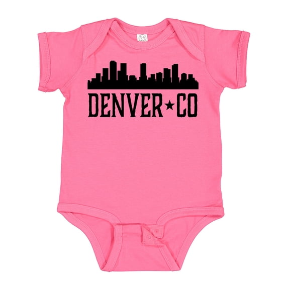 Inktastic Denver Colorado City Skyline Boys or Girls Baby Bodysuit