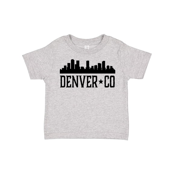 Inktastic Denver Colorado City Skyline Boys or Girls Toddler T-Shirt